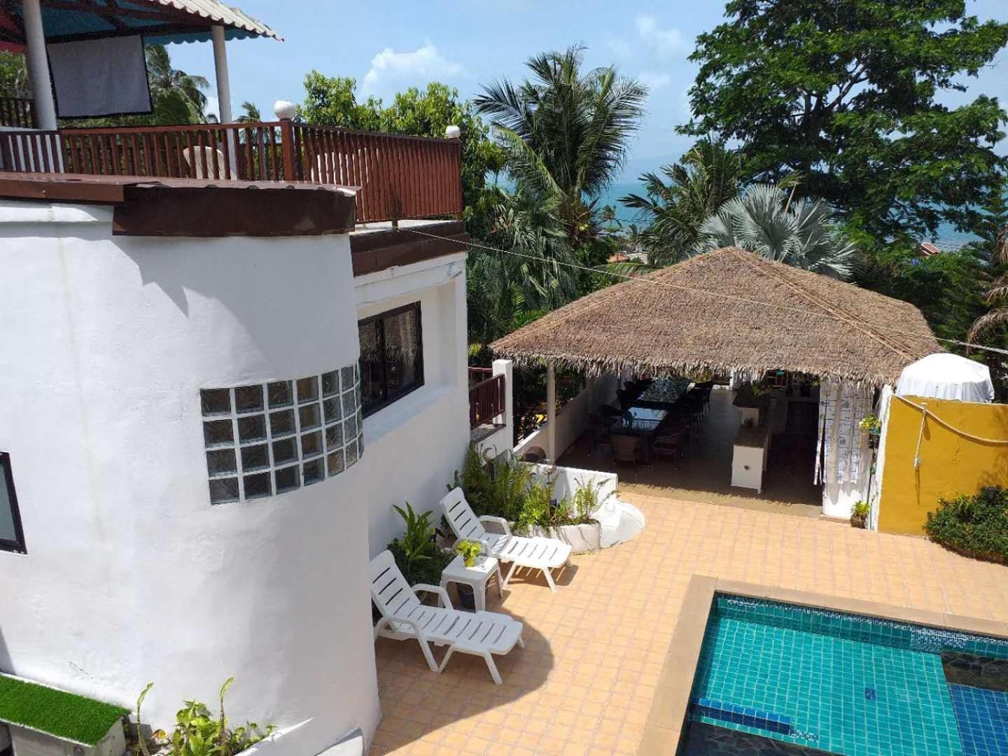 Sojourn 6 Bedroom Villa Near Full Moon Beach Ko Pha Ngan Luaran gambar